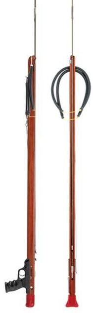 Ружье Riffe PADAUK #00S 69см, 3 кольцевые тяги, гарпун 66см дерево падук — изображение 1