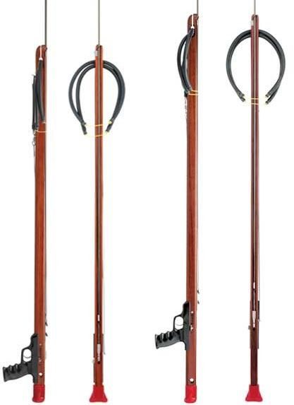 Ружье Riffe PADAUK #0S 84см, 3 кольцевые тяги, гарпун 81см дерево падук — изображение 5