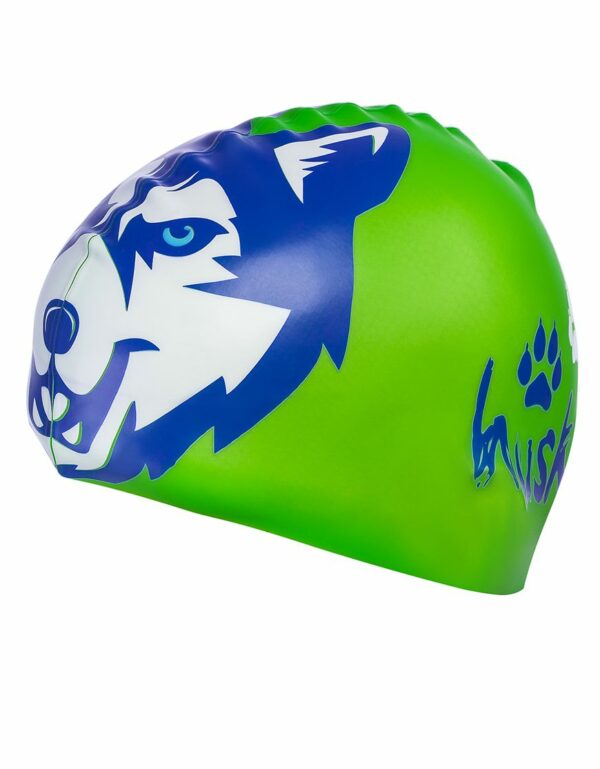 Шапочка Husky силиконовая зеленая