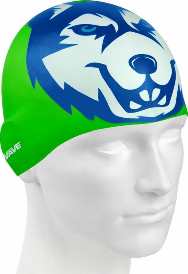 Шапочка Husky силиконовая зеленая
