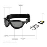 Очки OCEAN Tierra de fuego White/ Revo Orange Polarized lenses