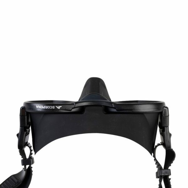 Маска Scorpena T5 чёрный силикон