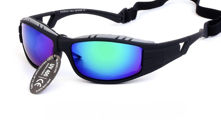 Очки для водных видов спорта KiteStar зеленые линзы черные купить с доставкой по России Очки KiteStar зеленые зеркальные линзы черные — изображение 1