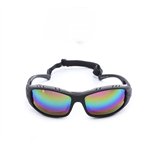 Очки KiteStar радужные зеркальные линзы черные