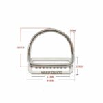 Пряжка с D-кольцом изогнутая — изображение 5