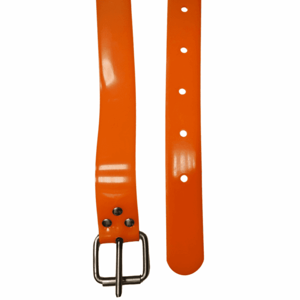 Ремень силиконовый 145см оранж