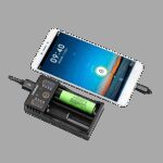 Зарядное устройство Litokala 2 слота с USB зарядкой — изображение 9