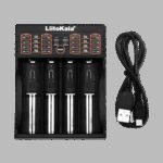 Зарядное устройство Litokala 4 слота с USB зарядкой — изображение 2