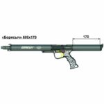 Ружье пневматическое Каюк Борисыч 600х170 ствол 12мм гарпун 7мм — изображение 2