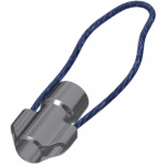 Бегунок Каюк металлический 9мм