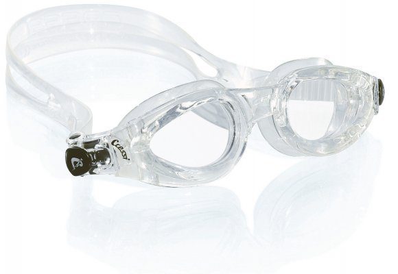 Очки RIGHT прозрачный силикон, прозрачные линзы, прозрачные