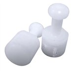 Зацеп Epsealon Obus Plastic резьбовой белый пара