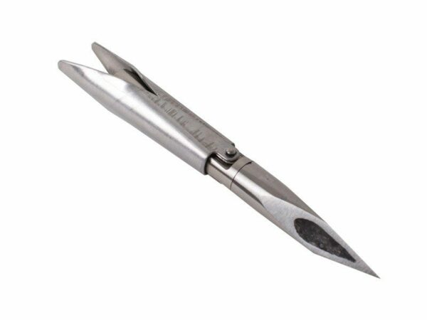 Наконечник со скруч. бойком и трехгранной заточкой с желобом