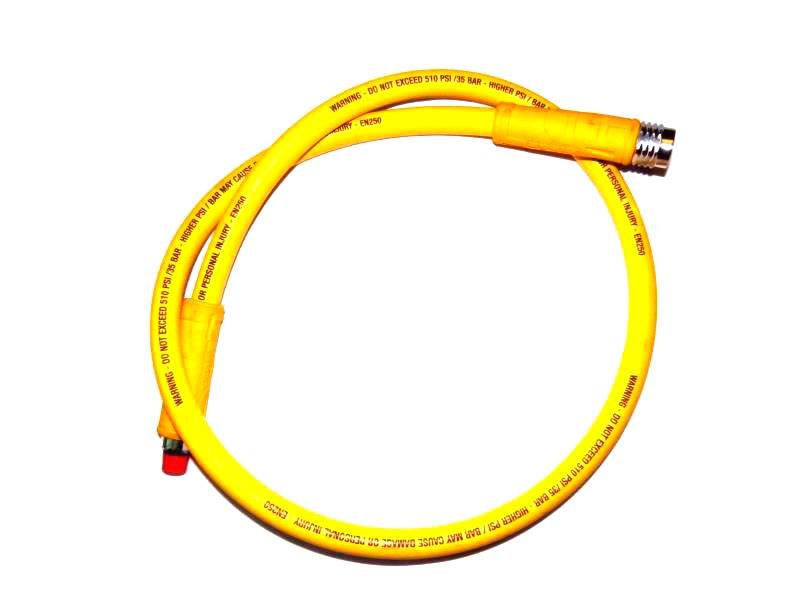 Шланг для регулятора Apeks 150cм желтый Шланг для регулятора Apeks 150cм желтый — изображение 1