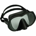 Маска OMS Frameless черный силикон одностекольная — изображение 2