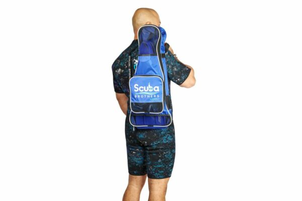 Сумка SB Capri для маски, трубки, ласт синяя