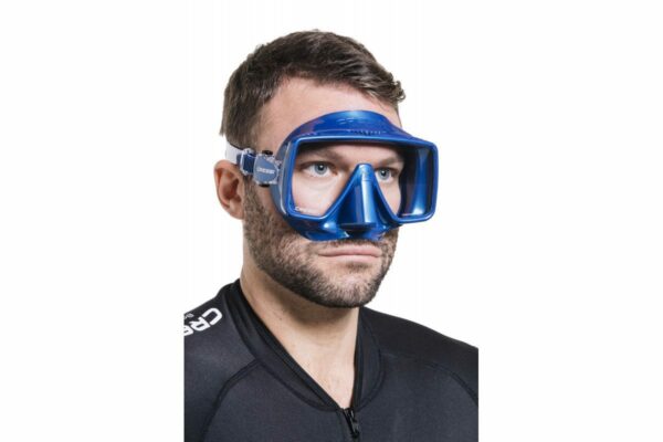 Маска SF1 синий силикон