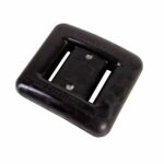 Груз обрезиненный 2кг черный