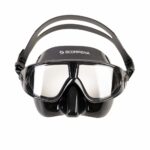 Маска Scorpena F2 Apnea чёрный силикон — изображение 2