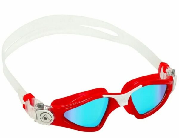 Очки Kayenne голубые зеркальные линзы Titanium красный/белый