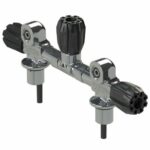 Манифолд без изолятора (171-178мм, для баллонов 10-12л) DIN 300бар