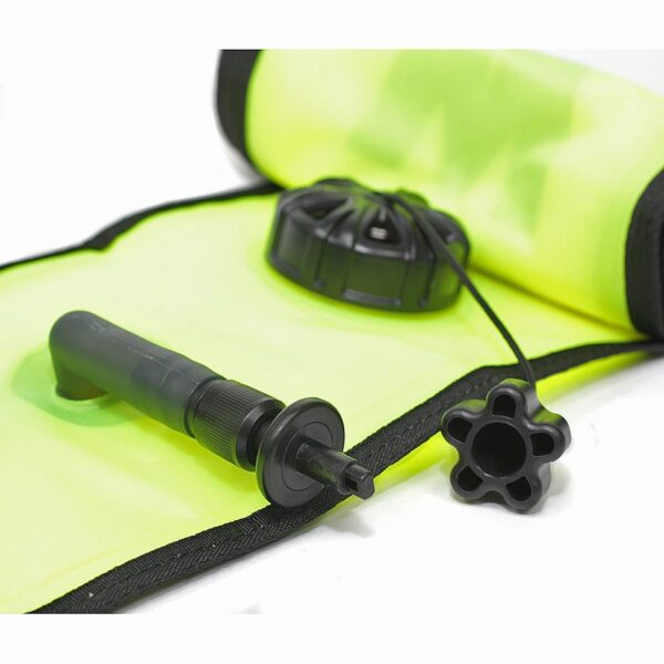 Буй нейлоновый с клапаном желтый