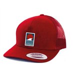 Кепка SooRuz Trucker красная
