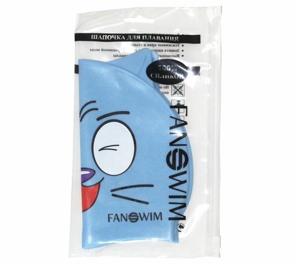 Шапочка силиконовая Кот детская