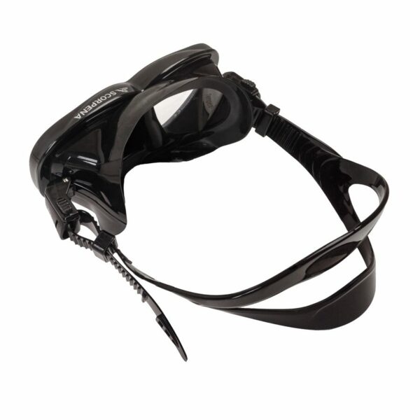 Маска Scorpena A2 черный силикон