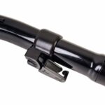 Трубка Scorpena K два клапана черный силикон