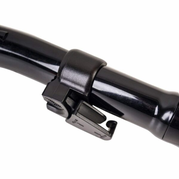 Трубка Scorpena K два клапана черный силикон