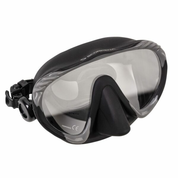 Маска Scorpena Thaiti черный/серый