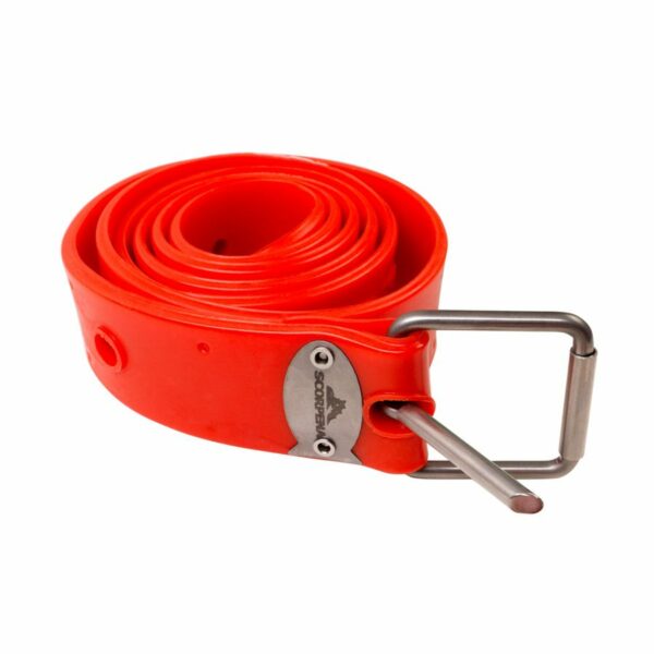 Ремень Scorpena Select Elite настраиваемый красный