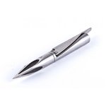 Наконечник ПИРАНЬЯ с желобом 1лепесток скруч.головой