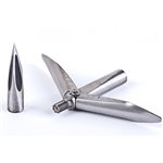 Наконечник Пиранья 2 флажка, скруч.голова с желобом