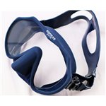 Маска Sopras Excel безрамная синий силикон