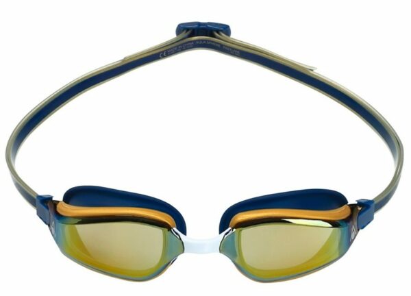 Очки Fastlane золотые зеркальные линзы/синий/золото