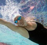 Очки Fastlane голубые зеркальные линзы/синий/белый