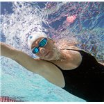 Очки Fastlane голубые зеркальные линзы/синий/белый