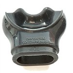 Загубник анатомический, черный силикон — изображение 2