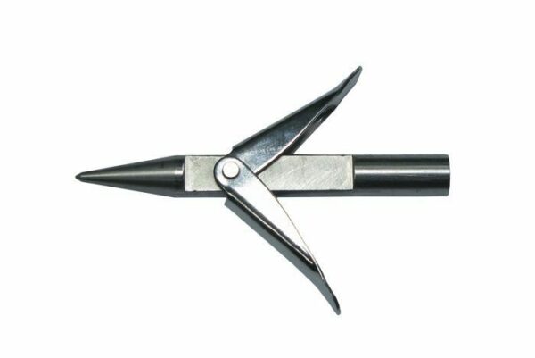 Наконечник Scorpena 2 флажка, 3 грани, оцинкованный