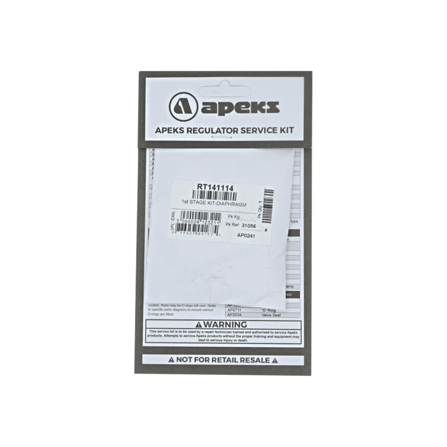 Набор запчастей ко 1-ой ступени Apeks Набор запчастей ко 1-ой ступени Apeks — изображение 1