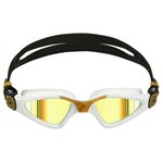 Очки Kayenne золотые зеркальные линзы Titanium/белый