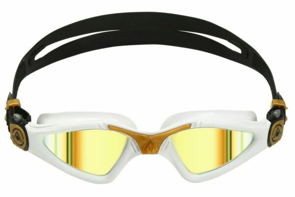 Очки Kayenne золотые зеркальные линзы Titanium/белый