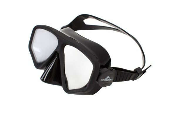Маска Scorpena C2 черный силикон