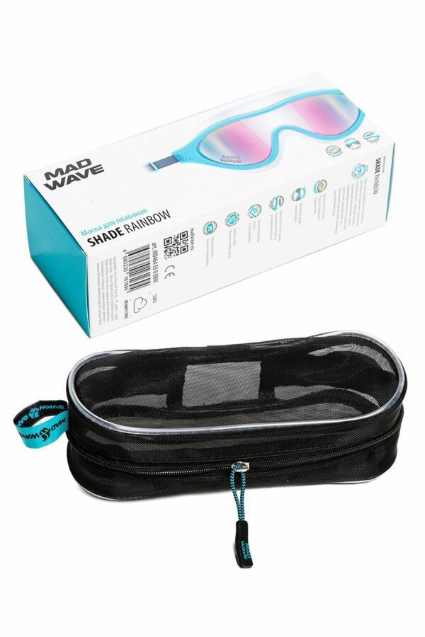 Очки для плавания Shade rainbow бирюзовые