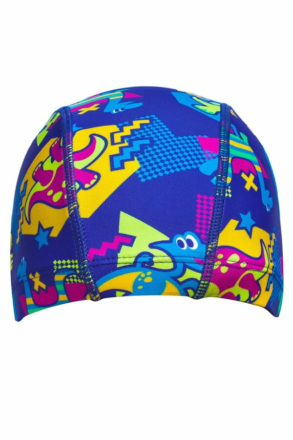 Шапочка текстильная Dinos юниор синяя