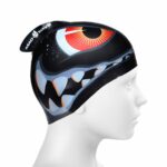 Шапочка Shark юниор бирюзовая силикон — изображение 4