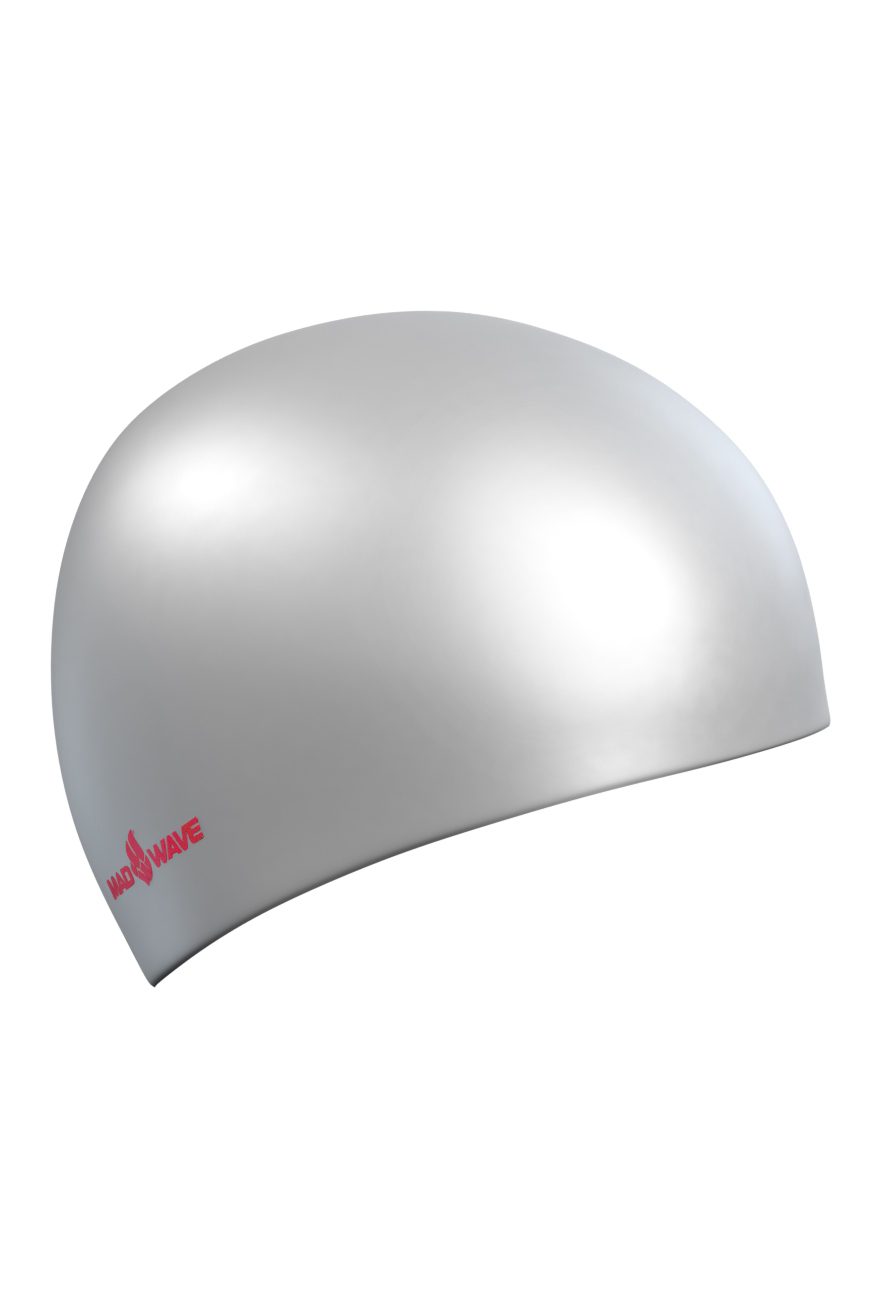 Шапочка силиконовая Reverse Champion двусторонняя серый/красный — изображение 3