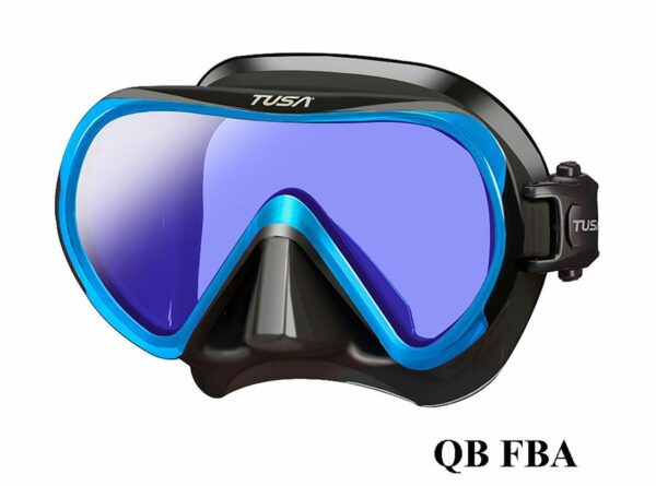 Маска INO PRO ч/с голубой металлик линзы UV